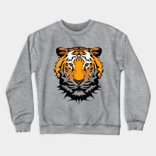 Tiger Fist T Shirt Design Crewneck Sweatshirt